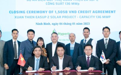 Xuan Thien Group, Keb Hana Bank, and VietinBank Dong Da completed a credit contract of VND 1,505 billion (Hyperion: Sole Lead Advisor for Borrower)